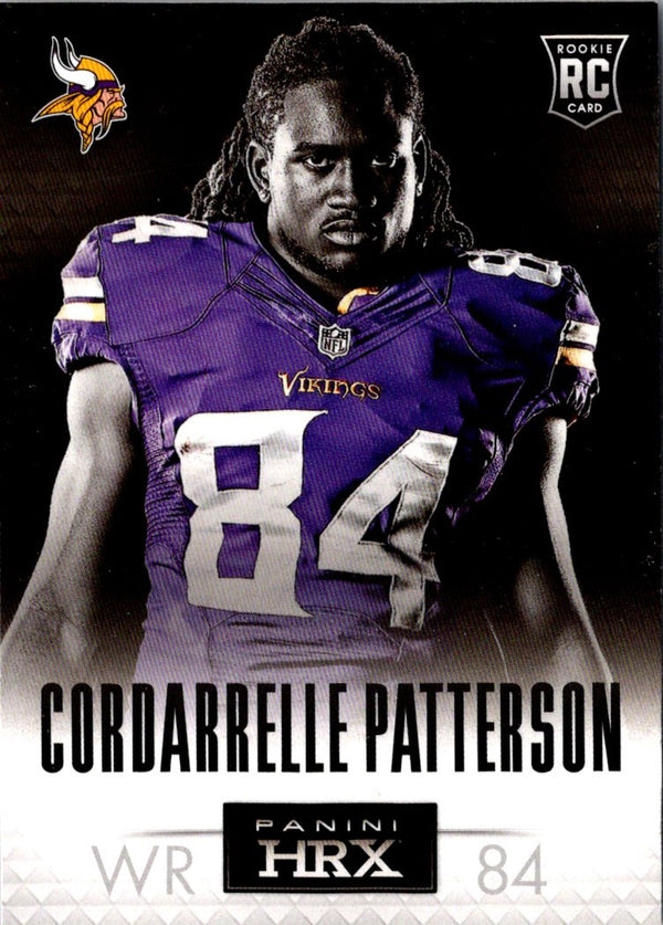 2013 Panini Prizm HRX Rookies Cordarrelle Patterson #15