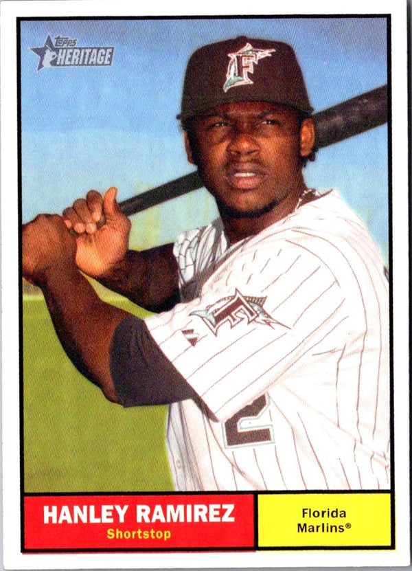 2010 Topps Heritage Hanley Ramirez #300A