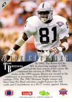 1995 Classic NFL Experience Gold Tim Brown #47