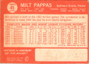 1964 Topps Milt Pappas