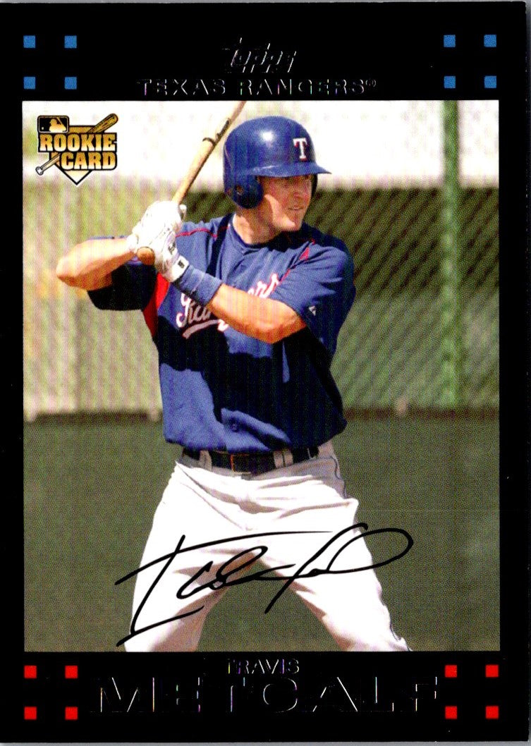 2007 Topps Updates & Highlights Travis Metcalf