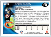 2011 Topps Football Greg Olsen #234
