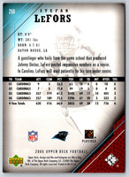 2005 Upper Deck Stefan LeFors #250 Rookie