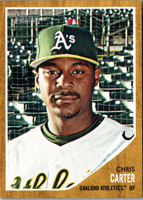 2011 Topps Heritage Chris Carter #254