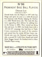 2007 Topps Turkey Red Derrek Lee #96