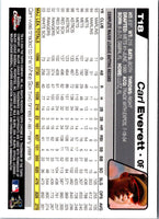 2004 Topps Traded & Rookies Carl Everett #T18