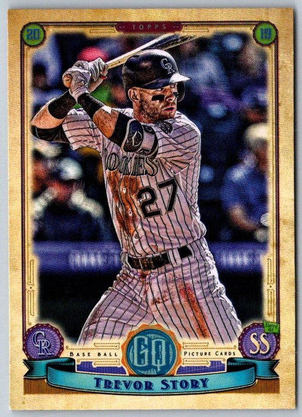 2019 Topps Gypsy Queen Green Trevor Story #153