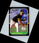 1986 Donruss Chris Codiroli