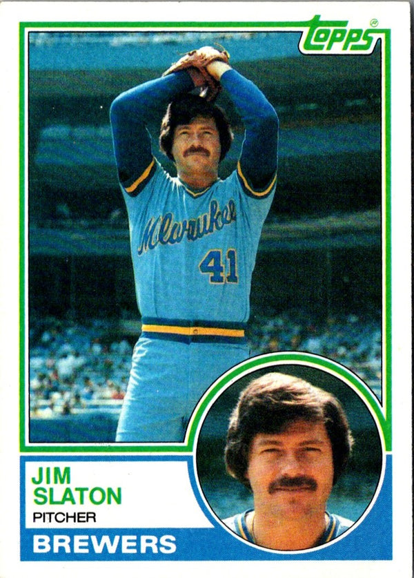 1983 Topps Jim Slaton #114 EX