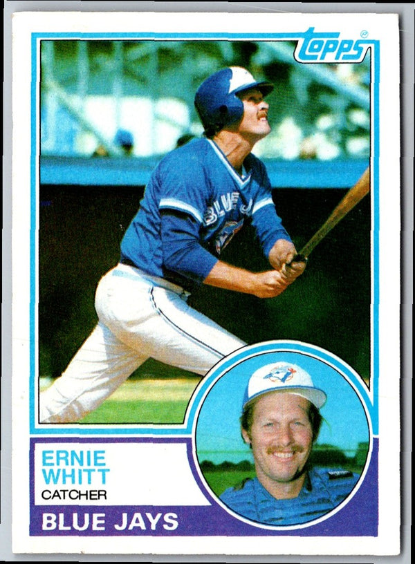 1983 Topps Ernie Whitt #302