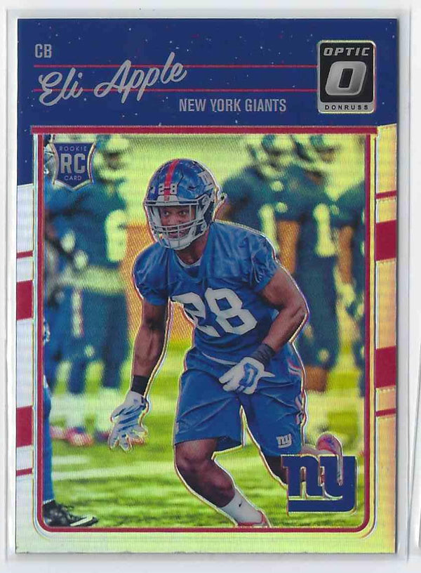 2016 Donruss Optic Eli Apple #133 Rookie hot