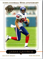 2005 Topps Jabar Gaffney #182