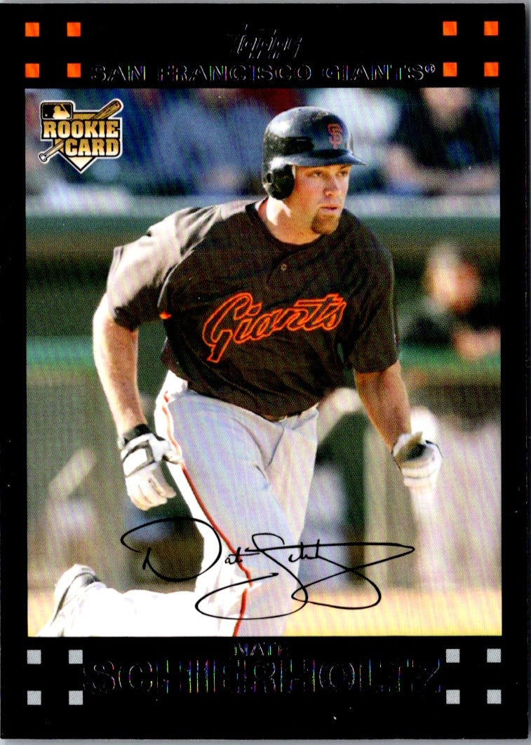 2007 Topps Updates & Highlights Nate Schierholtz