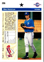 1992 Upper Deck Minors Mike Hostetler #206