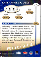 2000 Quantum Leaf Laveranues Coles #331 Rookie