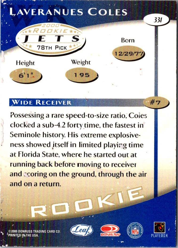 2000 Quantum Leaf Laveranues Coles