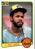 1983 Donruss Cecil Cooper #106