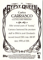 2015 Topps Gypsy Queen Carlos Carrasco #219