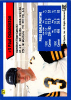 1991 All World CFL Paul Osbaldiston #57