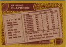 1986 Topps Raymond Clayborn