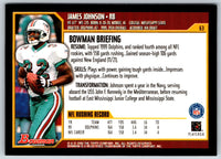 2000 Bowman James Johnson #63