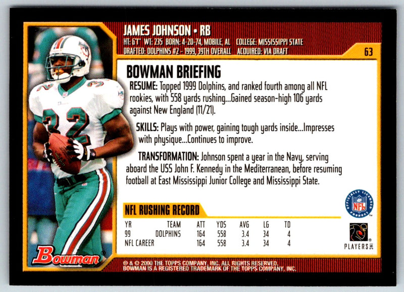 2000 Bowman James Johnson