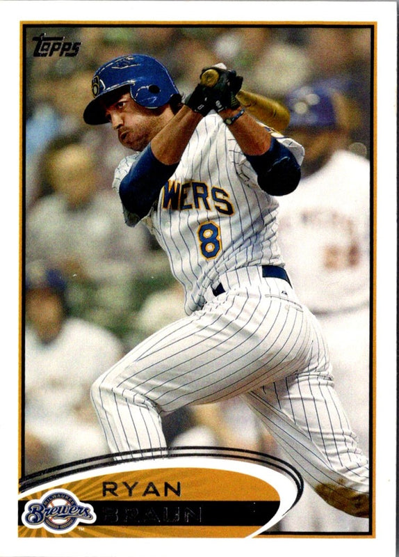 2012 Topps Ryan Braun #1A