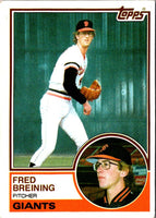 1983 Topps Fred Breining #747