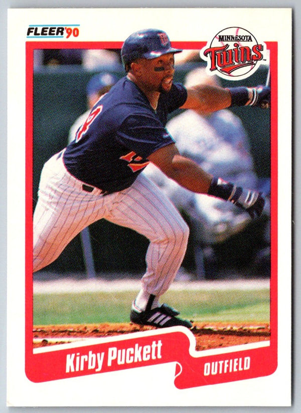 1990 Fleer Kirby Puckett #383