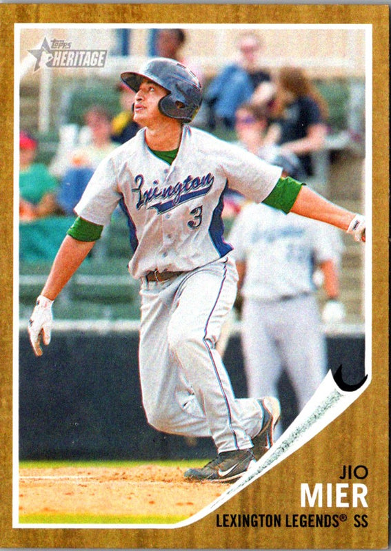2011 Topps Heritage Minor League Jio Mier #171