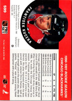 1990 Pro Set Frantisek Kucera #599 Rookie