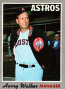 1970 Topps Harry Walker