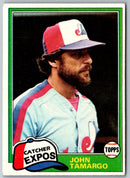 1981 Topps John Tamargo