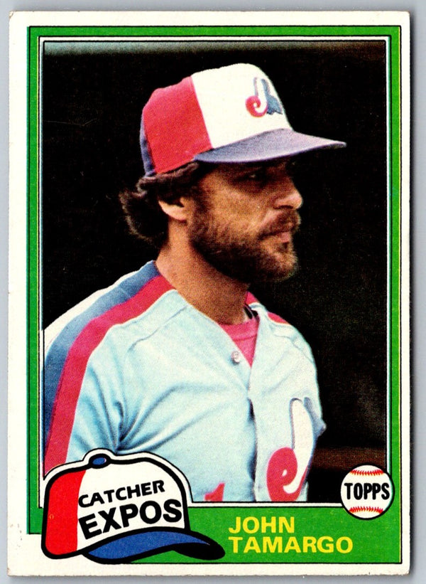 1981 Topps John Tamargo #519