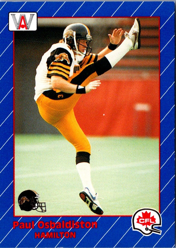 1991 All World CFL Paul Osbaldiston #57