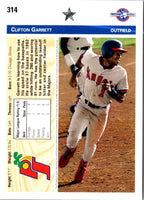 1992 Upper Deck Minors Clifton Garrett #314