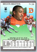 1991 Fleer Ultra Melvin Bratton #34