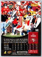 1996 Pinnacle J.J. Stokes #66
