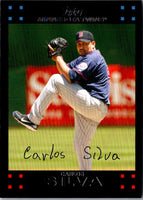 2007 Topps Updates & Highlights Carlos Silva #UH29