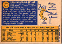 1970 Topps Ron Bryant #433 EX-MT+