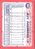 1991 Topps Traded Jeff Robinson #99T