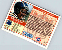 1989 NFL Proset Rod Bernstine #357