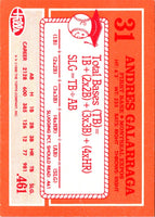 1990 Topps Hills Hit Men Andres Galarraga #31