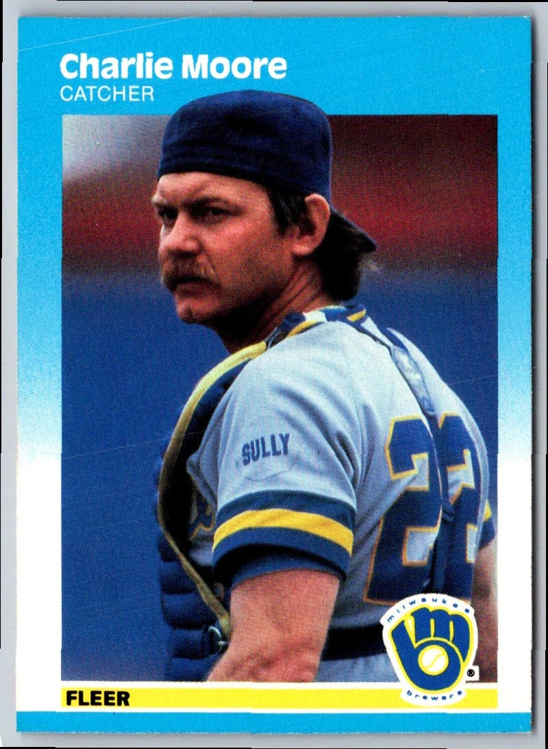 1987 Fleer Charlie Moore