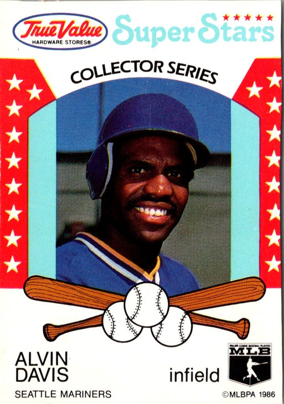1986 True Value Alvin Davis #21