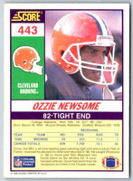 1990 Score Ozzie Newsome #443