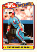 1990 Topps Hills Hit Men Andres Galarraga