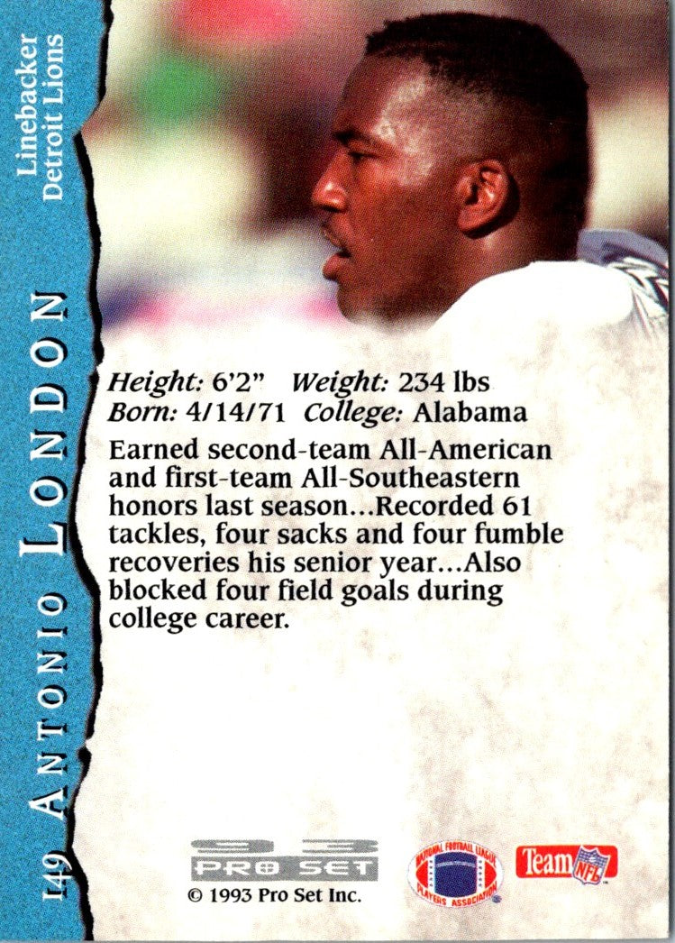 1993 Pro Set Antonio London