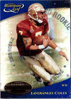 2000 Quantum Leaf Laveranues Coles #331 Rookie