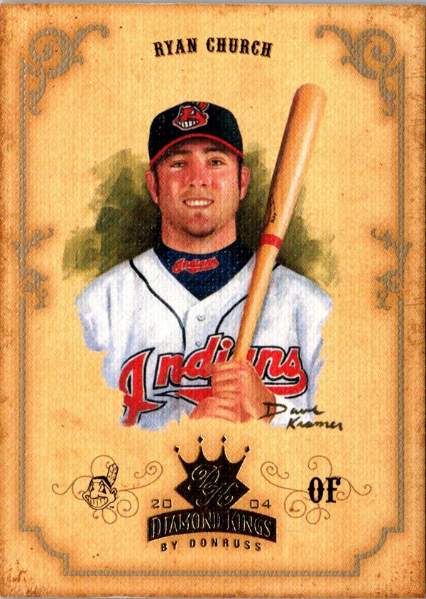 2004 Donruss Diamond Kings Ryan Church #85